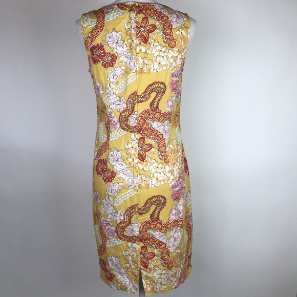 Patagonia Pataloha Yellow Lei Hawaii Summer Dress - Picture 4 of 6